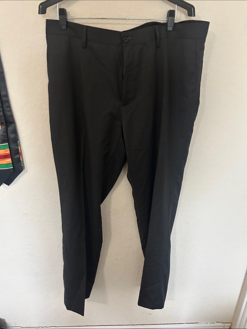 Men's Black Dress Pants - Classic Tailored Trousers